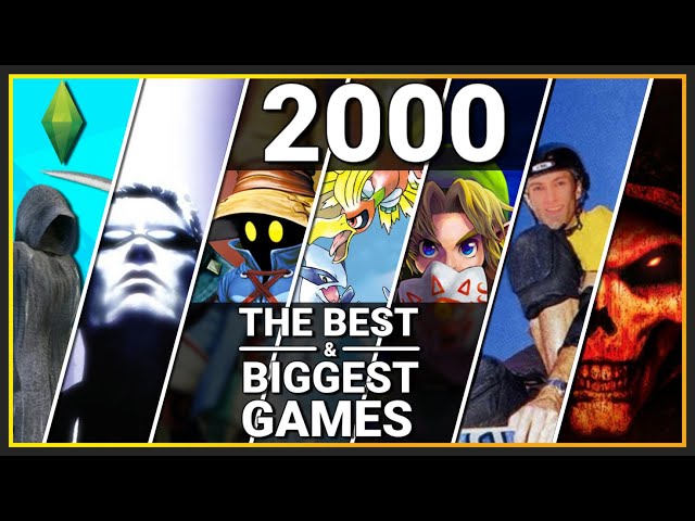 Looking back at 2000's best-selling and highest-rated games - The Golden Bolt