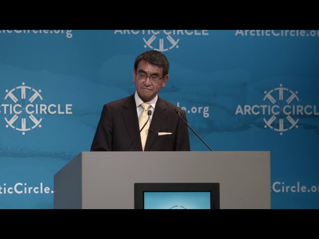 Japan's FM Tarō Kōno on an Ideal Arctic -  Full Speech at the Arctic Circle Assembly