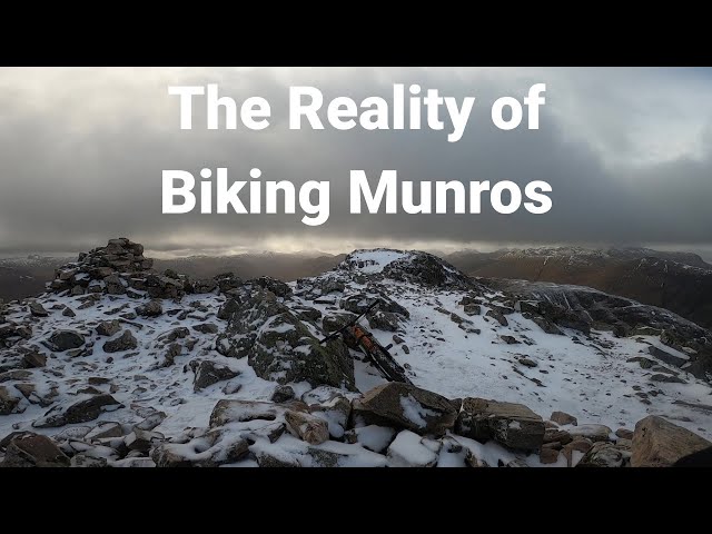 Biking Stob Dearg - Buachaille Etive Mòr