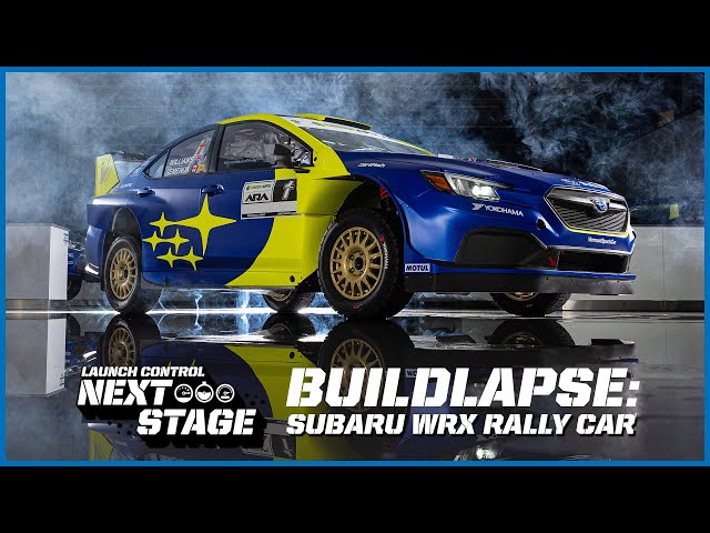 BUILDLAPSE: All-new Subaru WRX Rally Car