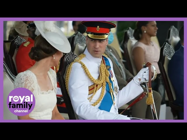 Will and Kate Round Off Jamaica Trip with Military Parade