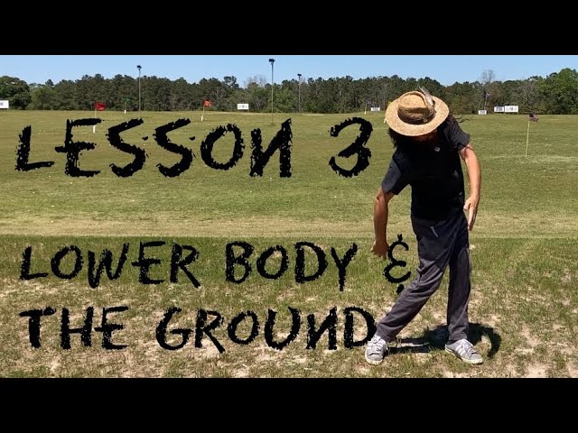 Wizard Golf Instruction Lesson 3 Lower Body & The Ground
