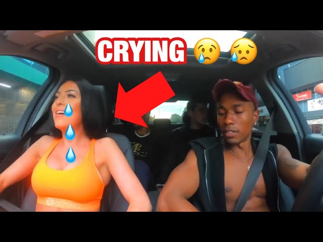 Uber Driver Raps & Makes Girl Cry!