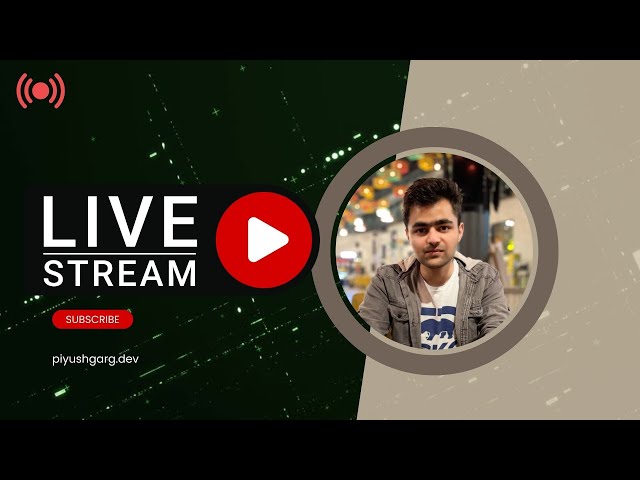 Full Stack Development | Saturday Live Stream