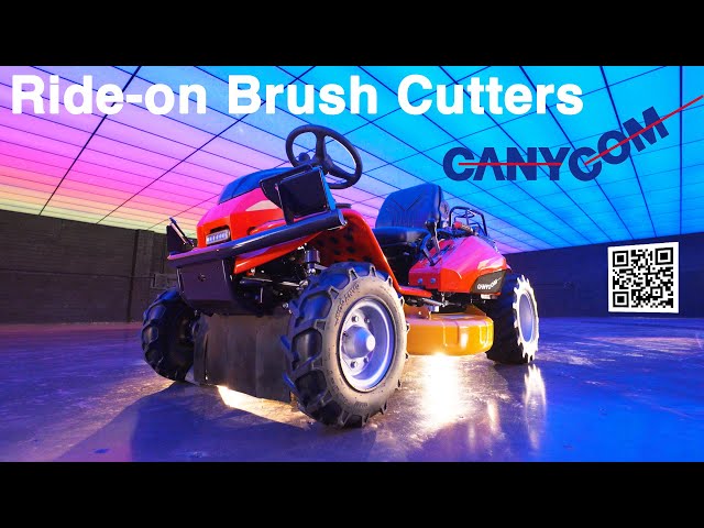 Canycom Ride-on Brush Cutters [4K]
