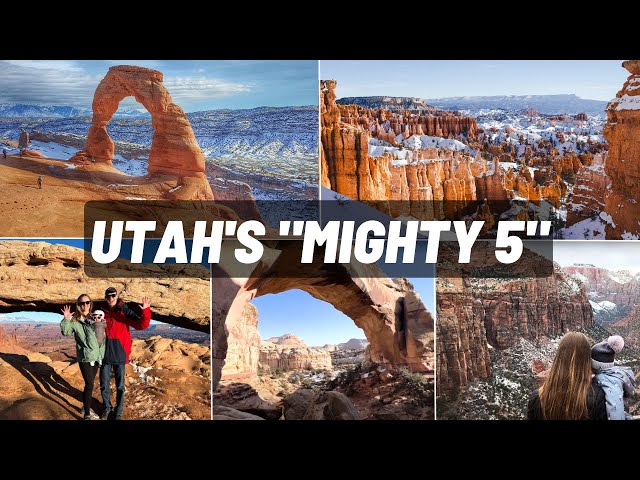 5-Day Winter Road Trip to Utah's "Mighty 5" National Parks | Why Winter is the BEST Time to Visit!