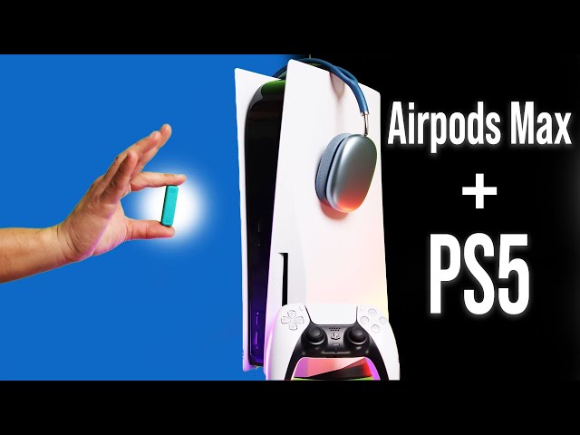 Connect AirPods Max to PS5 via Bluetooth #Shorts