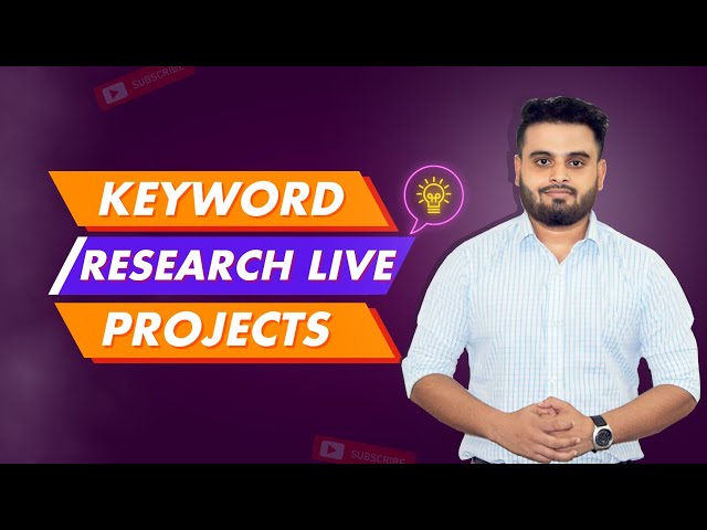 Keyword Research Live Assignment Solving Class (Easy Way to do Keyword Research)