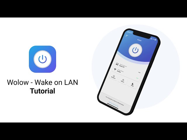 Wolow - Wake on LAN | How to setup Windows for Wake on LAN | Turn your PC on with your phone
