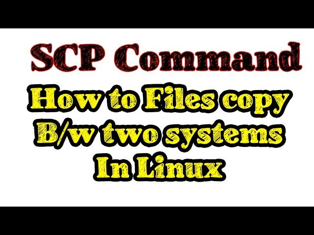 Linux Machine in Telugu | SCP Command | Copy Files Between Remote and local machine In Linux