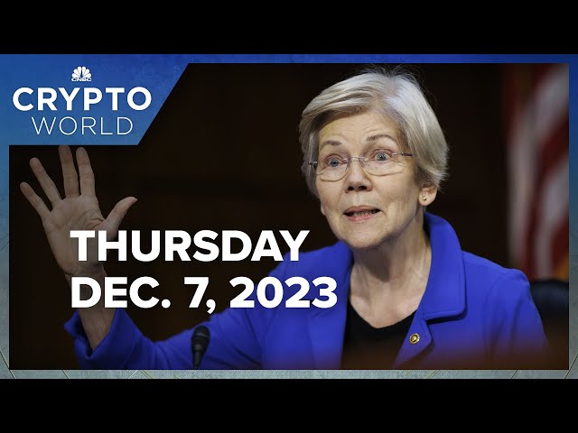 Sen. Elizabeth Warren pushes to update banking laws to include crypto: CNBC Crypto World