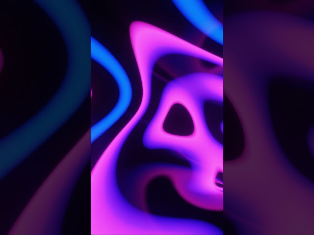 #abstract #background  Video 4k VJ #loop NEON Pink Purple Metallic Tunnel #screensaver #Visual #asmr