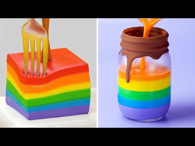 Top Easy Cake And Dessert Decorating Ideas | So Yummy Coloful Cake Tutorials