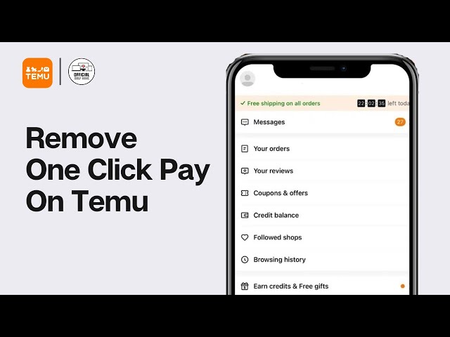 How To Remove One Click Pay On Temu (Easy Way)