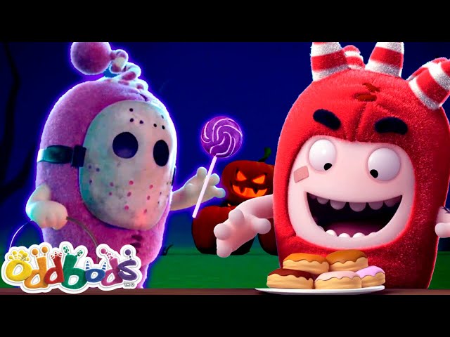 ODDBODS Munching All The Sweets & Treats | Cartoon For Kids