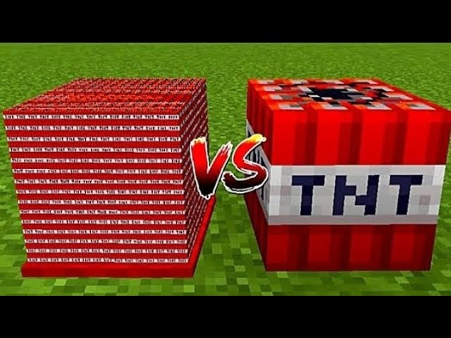 Normal TNT vs 4096 mini TNT