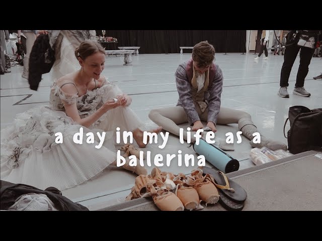 Ballerina Daily VLOG🩰| 我把腳扭傷了😢 第一次所有人穿服裝連排💫 天鵝湖排練片段🦢