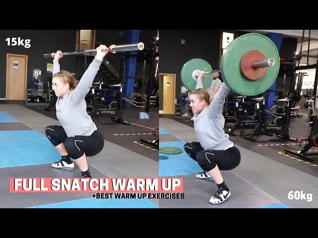 Full Snatch Warm Up︱Speed + Strength Development︱Hannah Esch