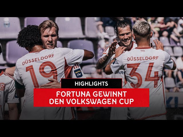 HIGHLIGHTS | F95 holt mit Sieg und Remis den Volkswagen Cup | Fortuna Düsseldorf