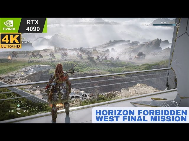 Horizon Forbidden West Final Mission & Ending Gameplay [4K Ultra MAX] | Final Boss Fight