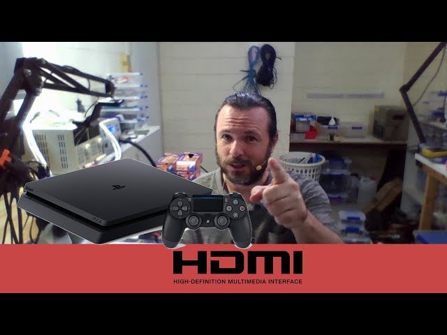 My first time: SONY PS4 HDMI Port