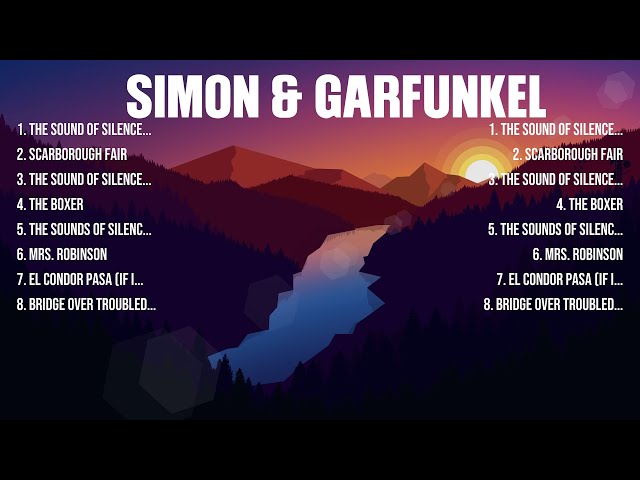 Simon & Garfunkel Greatest Hits Full Album ▶️ Full Album ▶️ Top 10 Hits of All Time