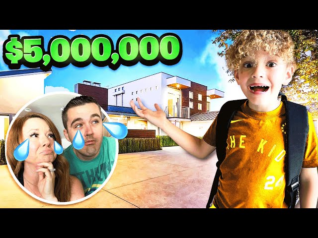 7 YEAR OLD MOVES INTO $5,000,000 HOLLYWOOD MANSION