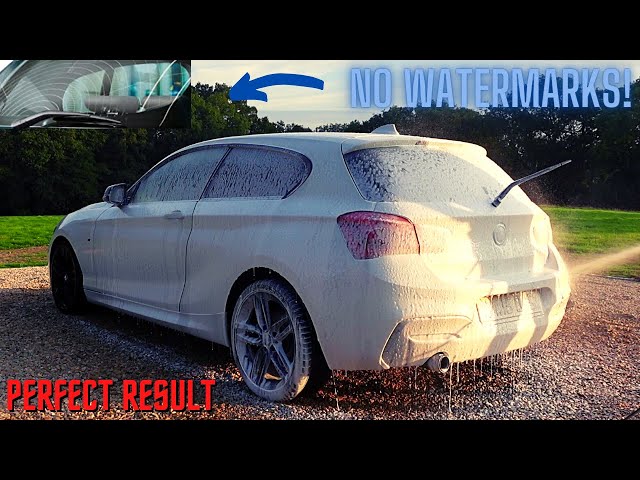 How to CLEAN Your Car and Leave NO WATERMARKS