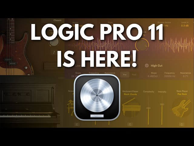 Logic Pro 11 is Here! - Full Walkthrough of The Mega Update