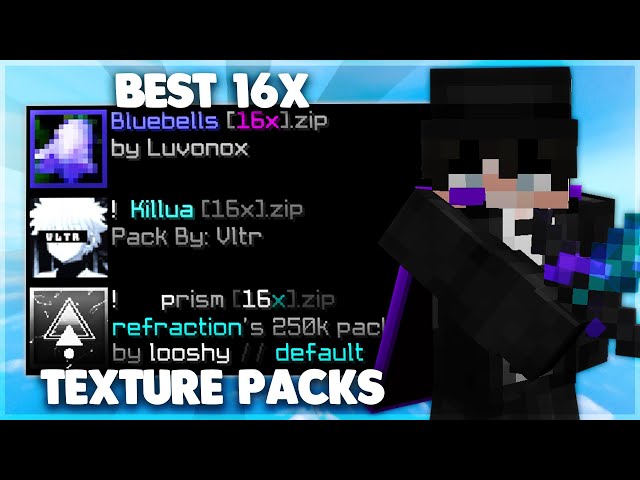 The BEST 16x Texture Packs For HYPIXEL Bedwars (1.8.9 FPS BOOST)