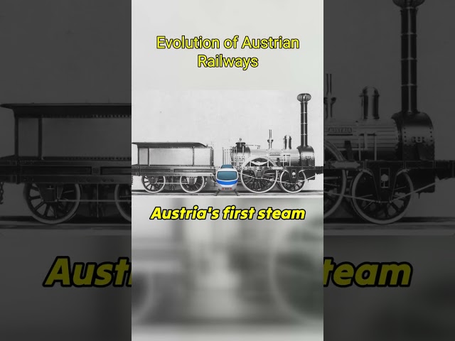 The Evolution of Austrian Railways #austria #railway #history
