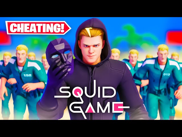 CHEATING in Fortnite SQUID GAME!