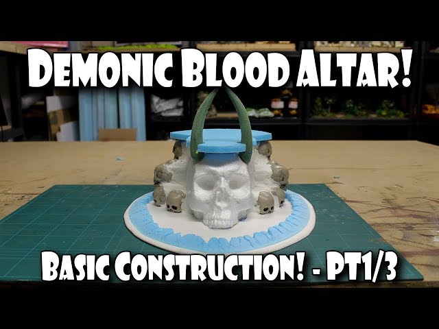 Let's Make a Fantasy Demonic Altar!