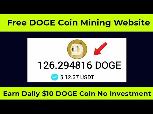 Free Dogecoin Mining Website 2023 || Earn Free $12 Dogecoin Daily || New Free Cloud Mining Website