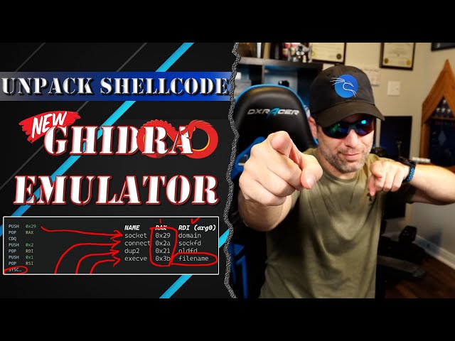 Unpack Shellcode w/ Ghidra Emulator | Decode XOR Dynamically🔥
