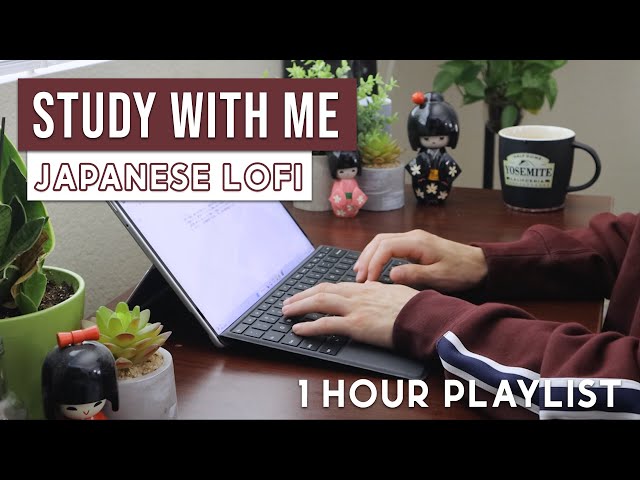 【1 Hour Study With Me】Japanese Lofi Future Bass Music Playlist | Study/Sleep/Relax Music