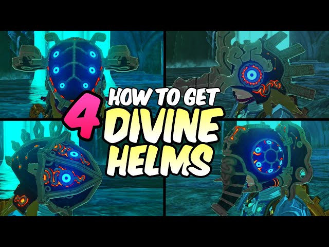 (NO AMIIBO) How to get ALL 4 Divine Beast Helms in Zelda Tears of the Kingdom