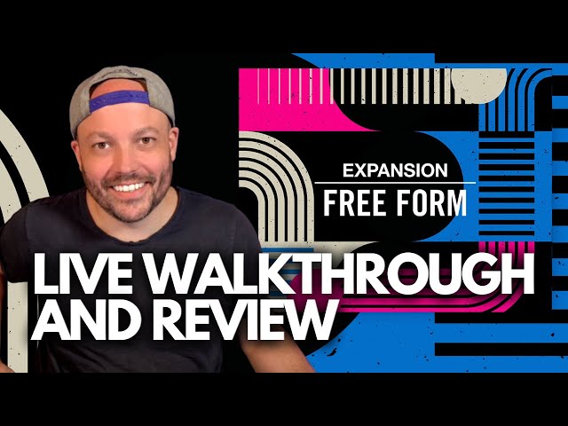 Live “Free Form” Maschine Expansion Walkthrough + Review | Native Instruments