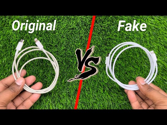 Apple How to identify Fake vs Original Apple Lightning Cable | Duplicate vs Original