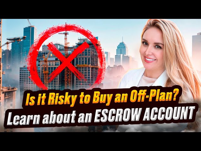 Is it safe to buy an Off-Plan Property in Dubai? Learn about ESCROW ACCOUNT || Katerina Tsareva