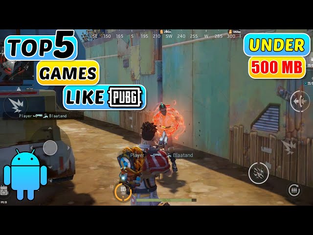 Top 5 Best Battle Royale Games Like PUBG For Android 2021 | Games Like PUBG & Free Fire Under 500 MB