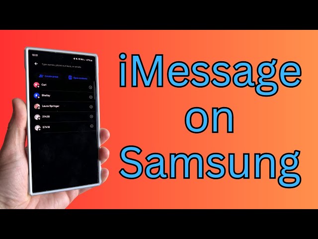 Get iMessage On Your Galaxy S24 Ultra and So Much More - Update This App Now!