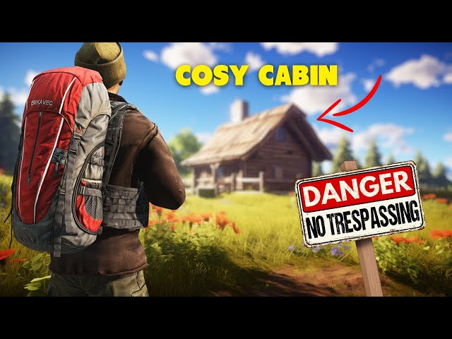 WE GOT RAIDED... So We Built A Cabin Off The Grid!