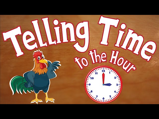 Telling Time to the Hour | Learn to Tell Time on an Analog Clock | Telling Time for Kids