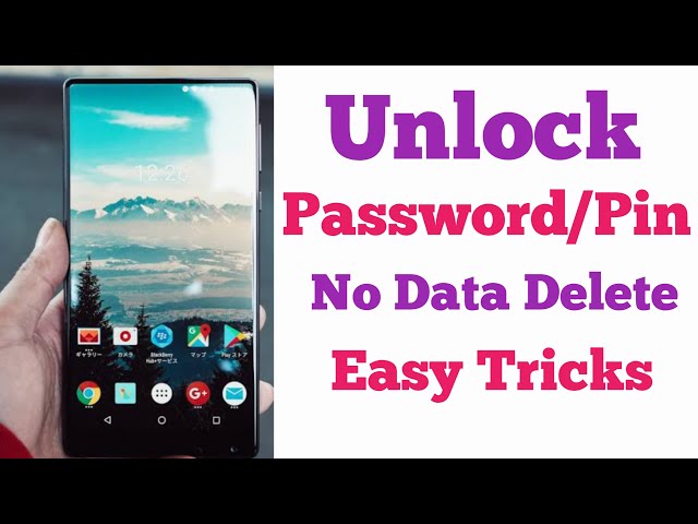 How To Unlock Android Mobile Password Lock Without Data Loss | Unlock All Mobile | Password Remove