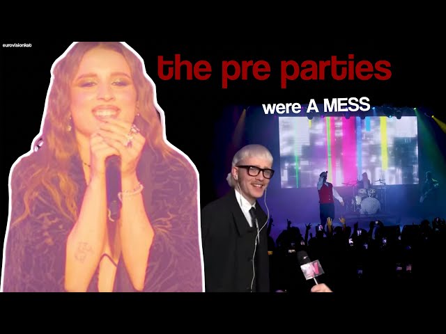 The Pre Parties Were A MESS | Eurovision 2024 Crack