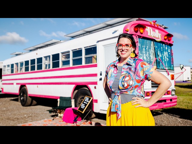 Ex-teacher Creates Her Dream Tiny Home On Wheels