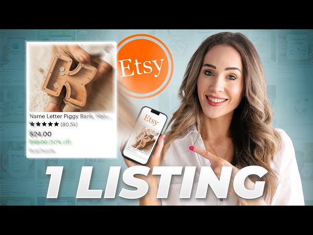 STOP Listing Etsy Products Every Day ($6,974/Mo with 1 LISTING)