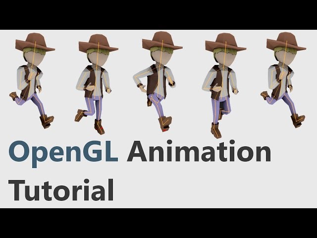 OpenGL Skeletal Animation Tutorial #1