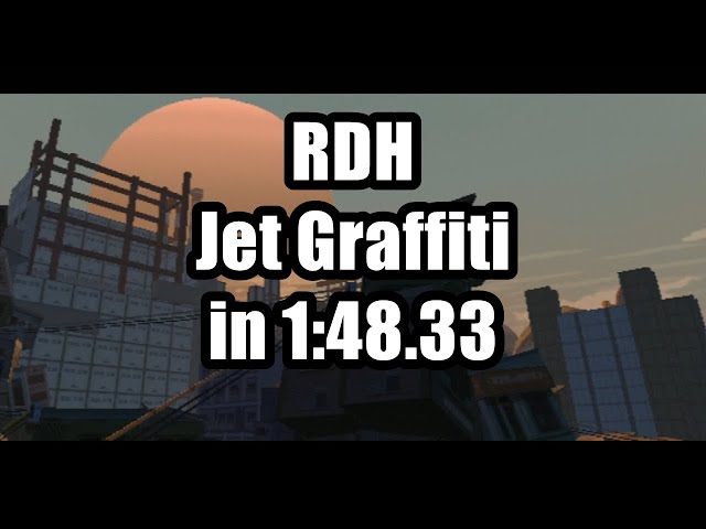 [JG][1:48.33] Rokkaku Dai-Heights Jet Graffiti Speedrun